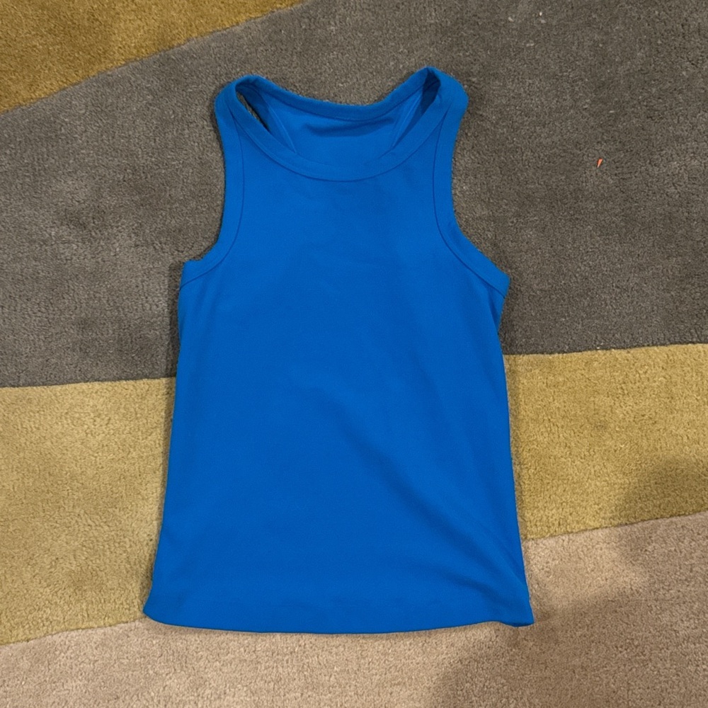 Lululemon Athletica Blue Tank Top